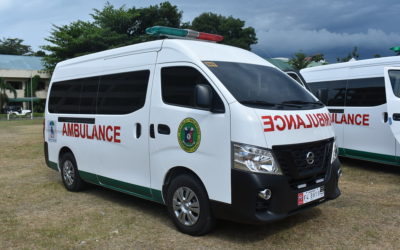 7 ka ambulansya, madawat sa Iligan City