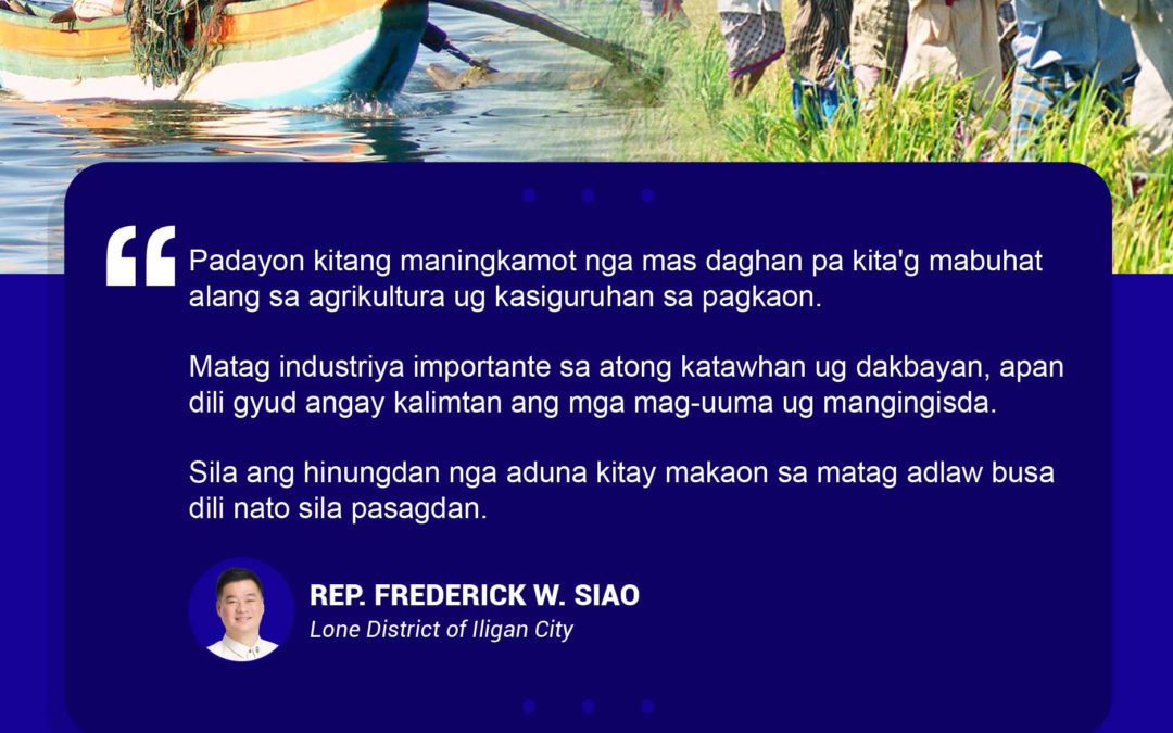 Public Statement on Farmers and Fisherfolk Being ‘Poorest of the Poor’