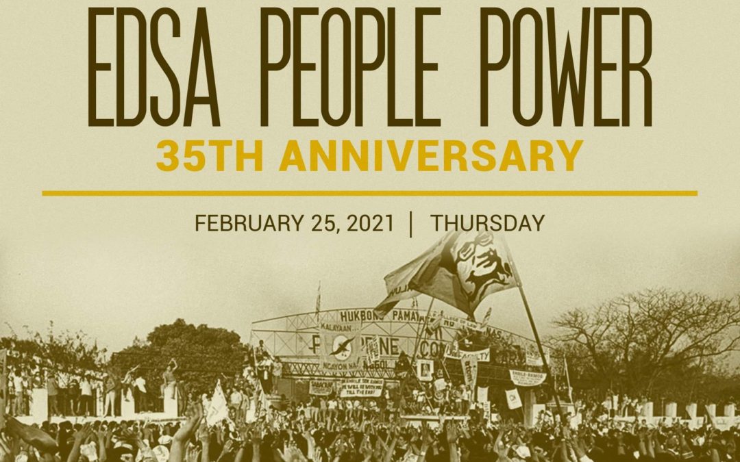 Public Statement on 35th EDSA People Power Revolution Anniversary