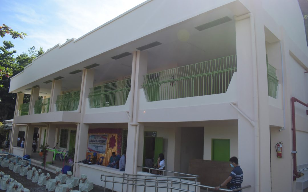 DPWH turns over new school building to Del Carmen Integrated School